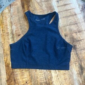 Outdoor voices high neck sports bra